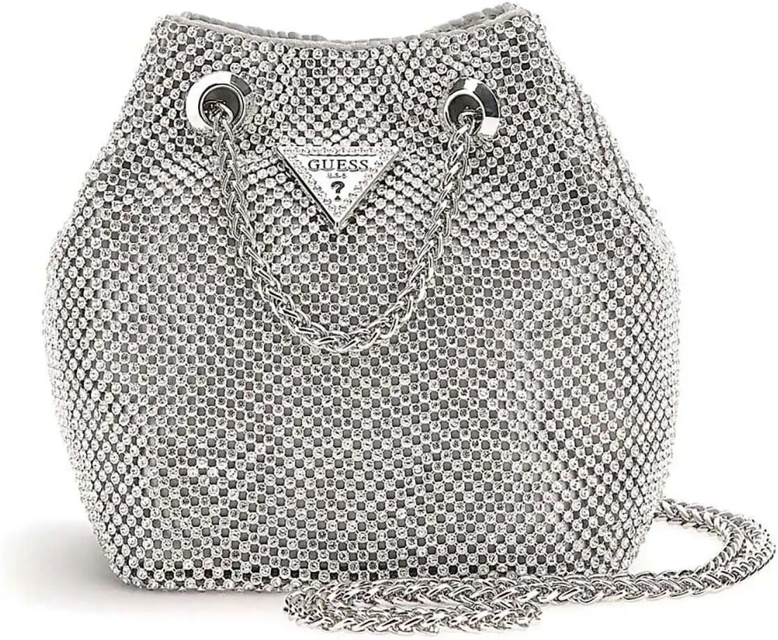 Guess Borsa A Mano Donna Colore Argento ARGENTO 1