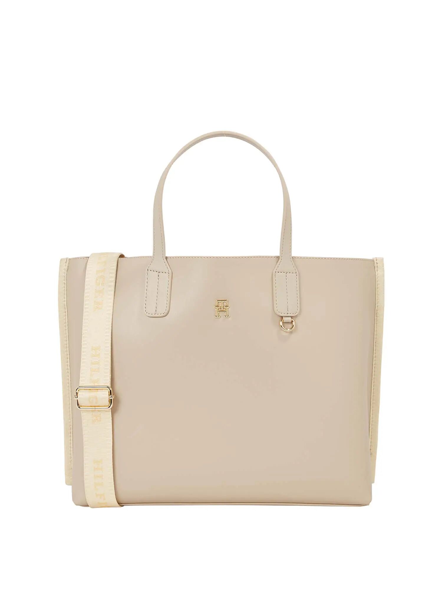 Tommy Hilfiger Borsa A Mano Donna Colore Beige BEIGE 1