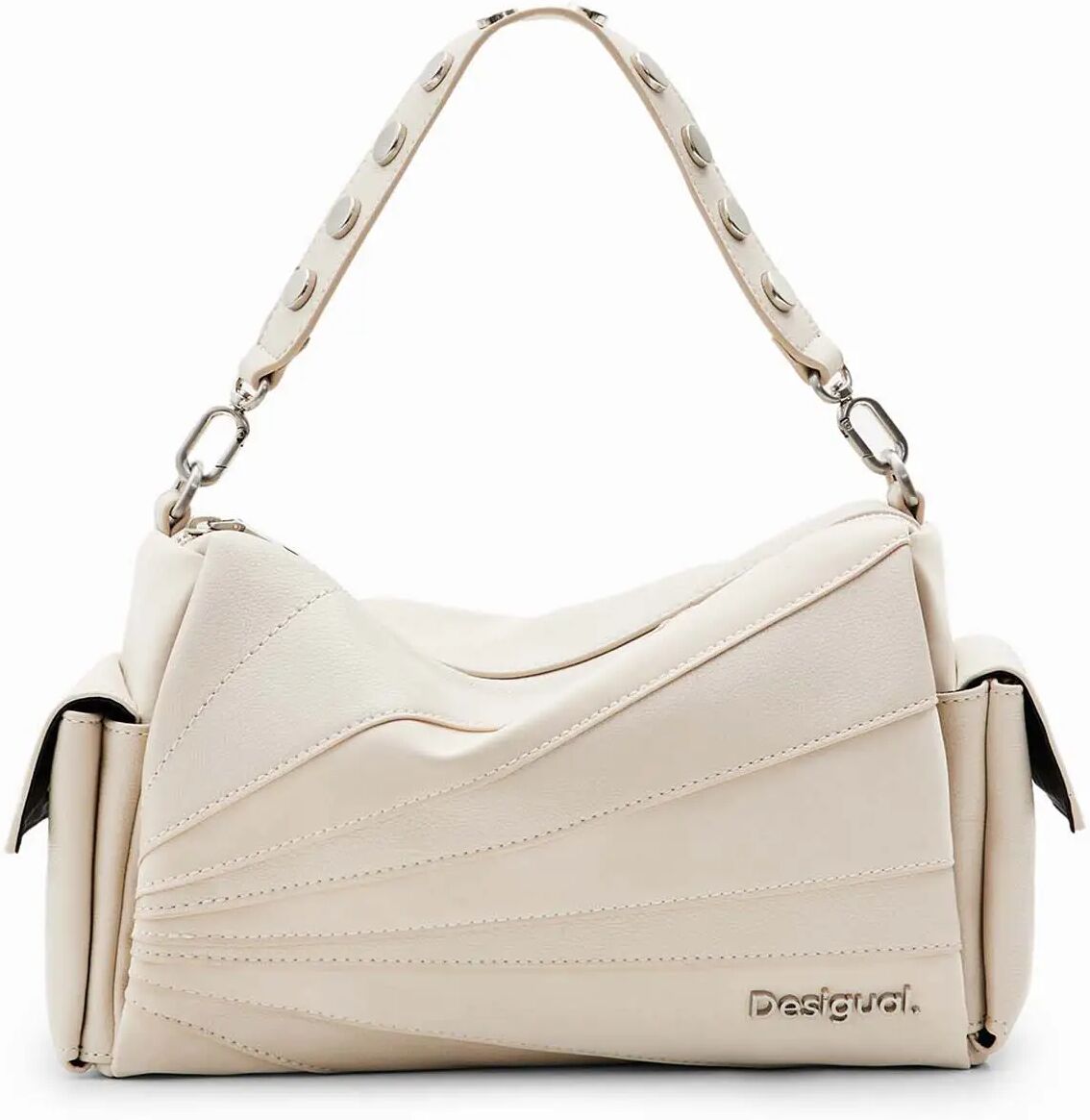 Desigual Borsa A Spalla Donna Colore Bianco BIANCO 1