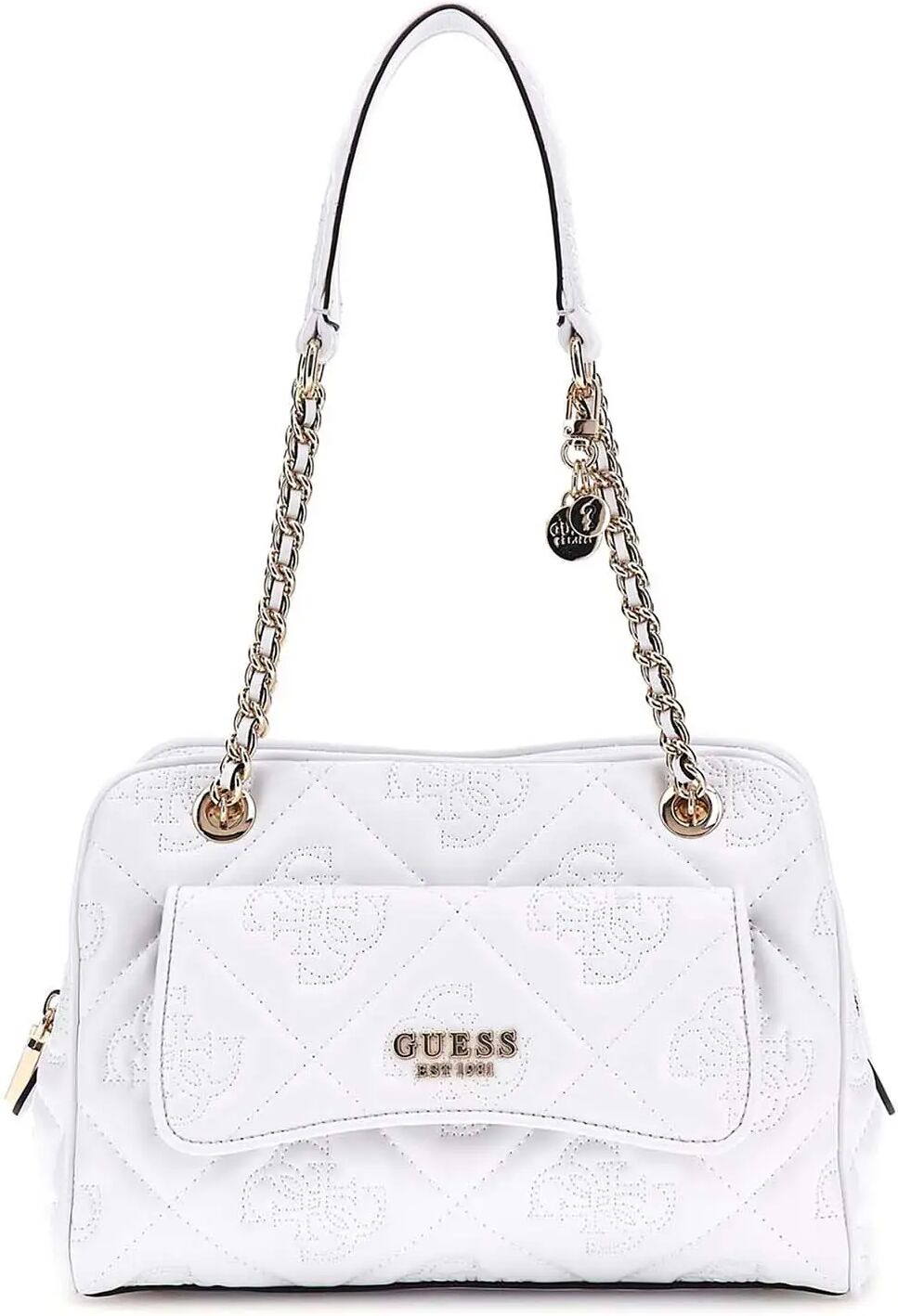 Guess Borsa A Spalla Donna Colore Bianco BIANCO 1