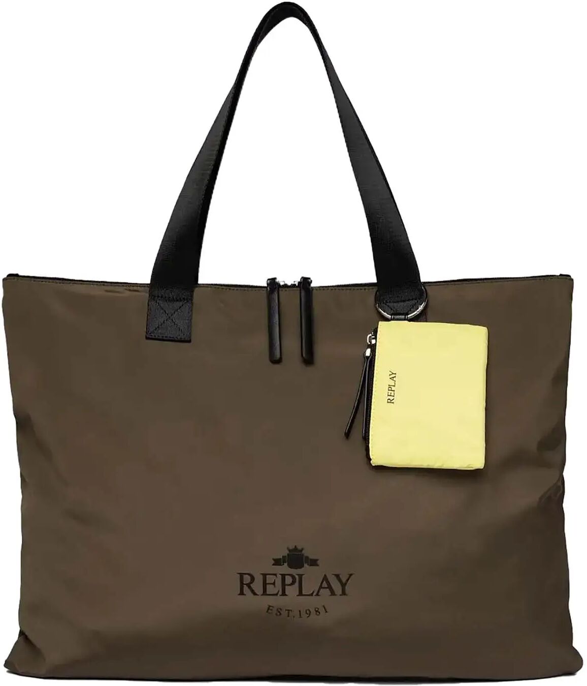 Replay Borsa A Spalla Donna Colore Militare MILITARE 1