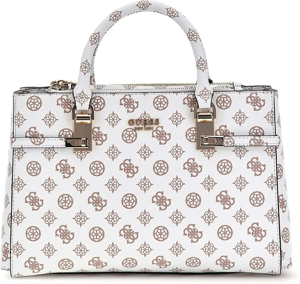 Guess Borsa A Mano Donna Colore Bianco BIANCO 1