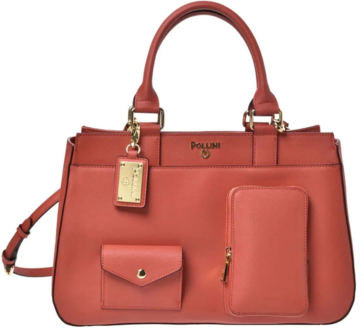 Pollini Borsa A Mano Donna Colore Arancio ARANCIO 1