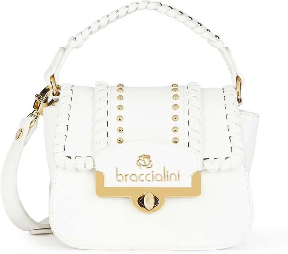 Braccialini Borsa A Mano Donna Colore Bianco BIANCO 1