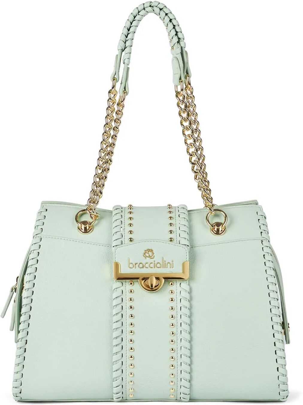 Braccialini Borsa A Spalla Donna Colore Celeste CELESTE 1