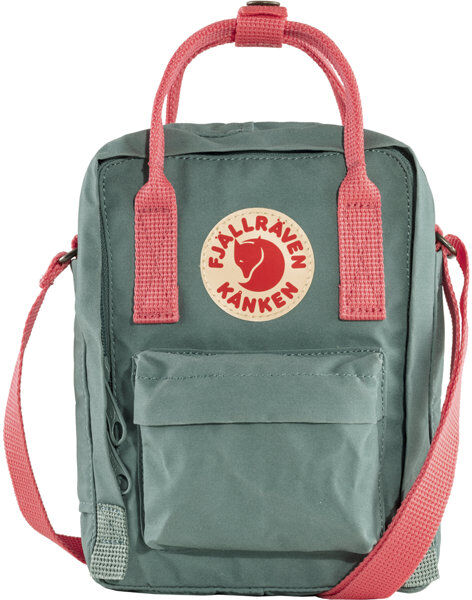 Fjällräven Kanken Sling - borsa a tracolla Light Green/Orange