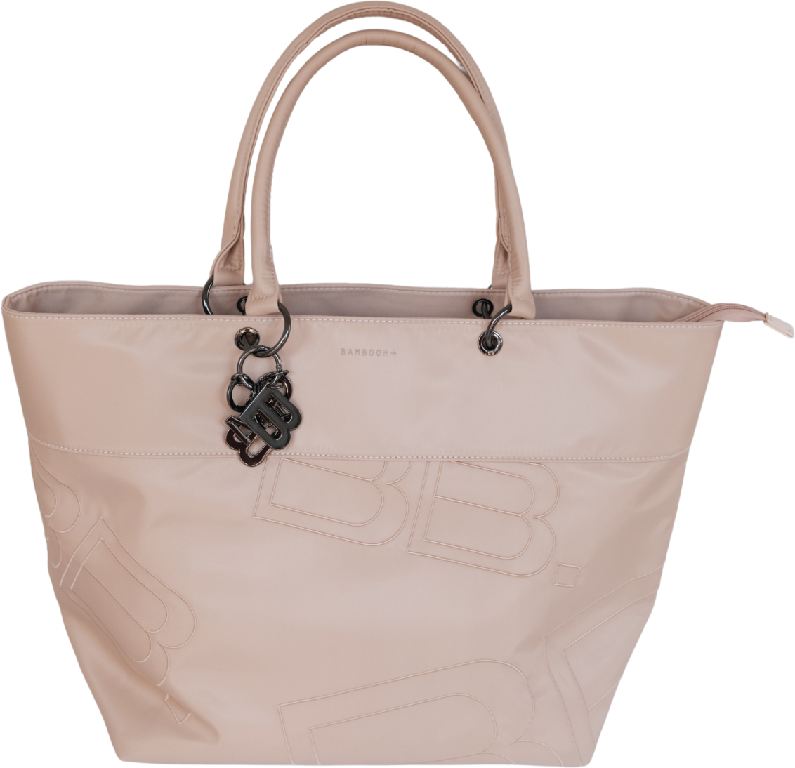 Bamboom Tote Bag a Tracolla in Tessuto Old Pink