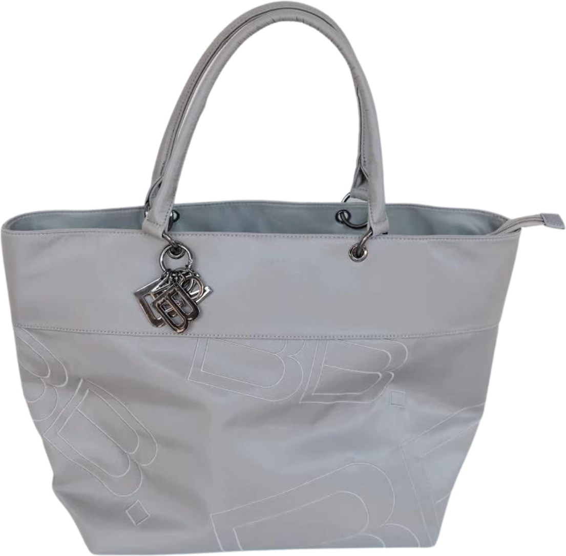 Bamboom Tote Bag a Tracolla in Tessuto Grey