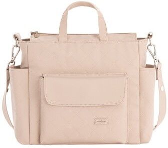 Cambrass Borsa MaternitÃ  in Ecopelle con Tracolla PROME SWEET Beige