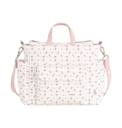 Cambrass Borsa in Ecopelle con Tracolla PACK AURA FLORES BEIGE