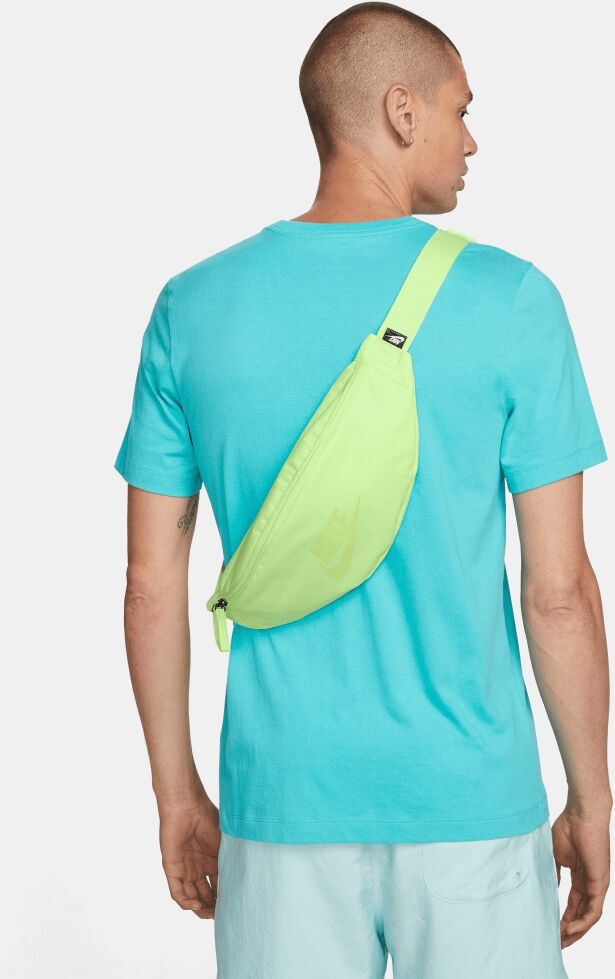 Nike Sac Banane Heritage (3L) Couleur : Barely Volt/Barely Volt/Iridescent Taille : MISC TU