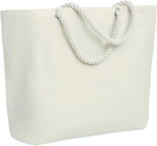 Gedshop 1000 Borsa mare in cotone con manici in corda neutro o personalizzato