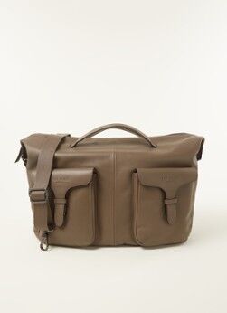 Ted Baker Cillian weekendtas van leer - Lever