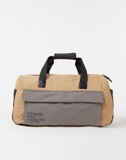 Ted Baker Fedwick weekendtas met afneembare schouderriem - Beige