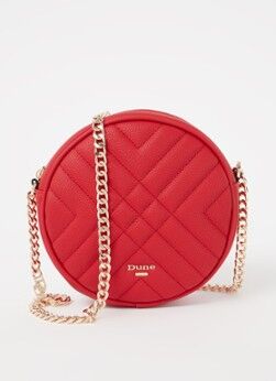 Dune London Delissa quilted crossbodytas - Rood