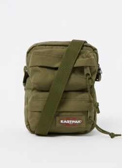 Eastpak The One Doubled waterafstotende crossbodytas - Legergroen