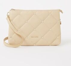 Ted Baker Parrker crossbodytas van quilted leer - Beige