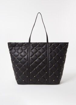 Ted Baker Pascale shopper van quilted leer - Zwart