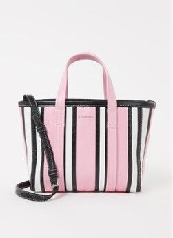 Balenciaga Barbes Small handtas van lamsleer - Roze