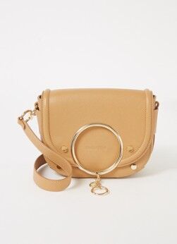 See By Chloé Mara crossbodytas van leer - Camel