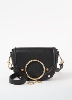 See By Chloé Mara crossbodytas van leer - Zwart