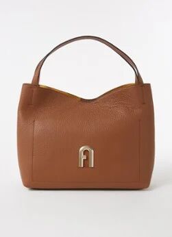 FURLA Primula handtas van leer - Cognac