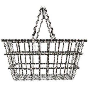 CHANEL Pre-Owned 2014 XXL Shopping Basket tas - Zilver