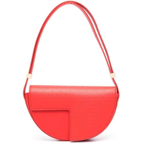 Patou Shopper met gelakte afwerking - Rood