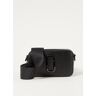 Marc Jacobs The Snapshot DTM crossbodytas van leer - Zwart