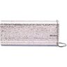 Jimmy Choo Sweetie clutch met glitter - Zilver