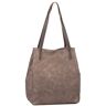 Tom Tailor Denim Shopper Arona Glitter Tote bag L no zip bruin