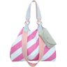 Fritzi aus Preussen Izzy Ice Medium Canvas Bubble Gum Shopper, Bubble rubber.