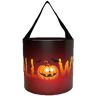 SunAurora Halloween snoepemmer, grote snoepemmer Trick or Treat, canvas pompoen snoep winkelmand, draagbare pompoen snoep tas (pompoen)