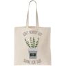 Functon+ Ain't Nobody Got Thyme For Die Canvas Tote Bag Naturel, beige, Eén Maat