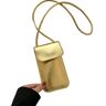 CYZJPRVN Mobile phone bag Casual Women'S Bag Wallet Solid Color Mobile Phone Wallet Women'S Crossbody Shoulder Bag Handbag Women'S Purse Crossbody Bag-Gold