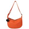 LEMITA Oxford schoudertas veelzijdige cross-body tas met grote capaciteit veelzijdige casual tote bag, oranje, 29 * 10,5 * 22,5 cm