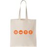 Functon+ Oktoberfest Orange Icons Canvas Tote Bag/Oktoberfest Orange Icons Sac fourre-tout en toile