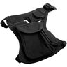 SYSTEM-S Multi beenzak tas heuptas heuptas heuptas beenzak Hip Bag in zwart