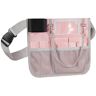 Muteitt Verpleegkundige Fanny Pack, Verpleegkundige Organizer Riem Verpleegkundige Taille Tas Pack met Tape Fanny Houder Multi Compartiment Medische Pack Verpleegster Heuptas, roze