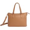 Don Algodón Dames, handtas, 30 x 13 x 21 cm, Beige,