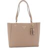 Guess Noelle noel tote schoudertas Taupe One Size Female