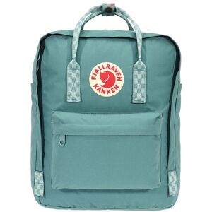 Fjällräven KÅNKEN  FROST GREEN-CHESS PATTERN