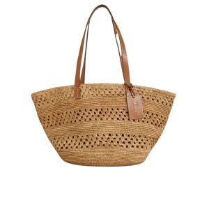 Manebí Basket Bag - Tan One Size