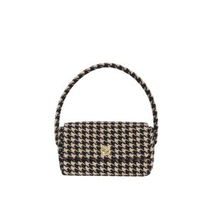 Anine Bing Nico Bag - Houndstooth One Size