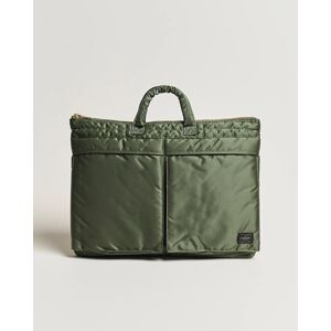 Porter-Yoshida & Co. Tanker Short Helmet Bag Sage Green