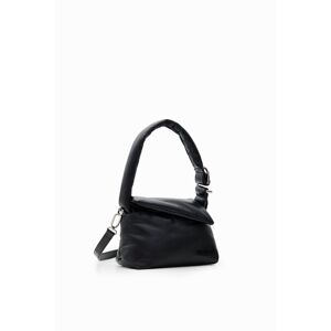 Desigual Midsize leather bag - BLACK - U
