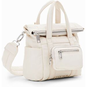 Desigual XS multi-position Voyager backpack - WHITE - U