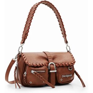 Desigual M pockets crossbody bag - BROWN - U