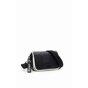 Desigual S star crossbody bag - BLACK - U