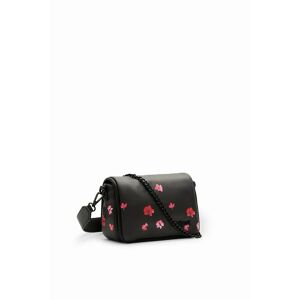 Desigual S padded floral crossbody bag - BLACK - U
